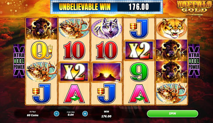 Buffalo Slots free spins feature