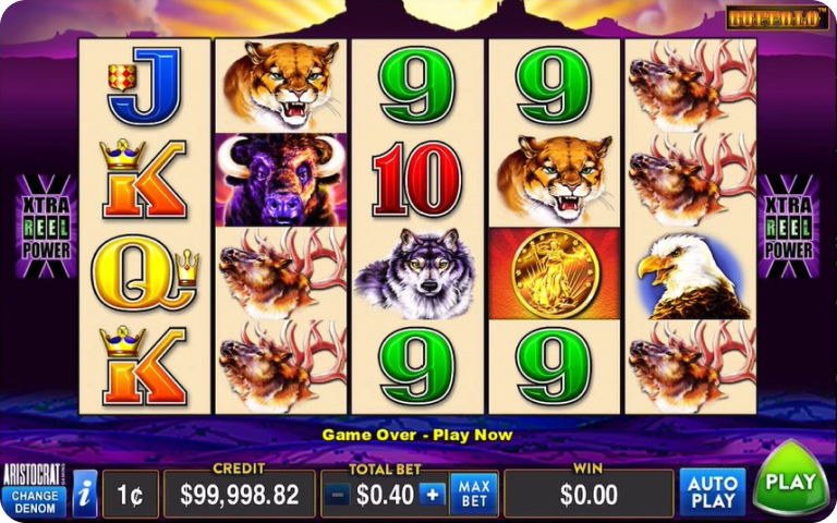 Buffalo Slots wild multiplier x27